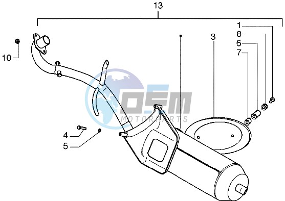 Catalytic silencer