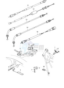 KZ 1300 B [B2] drawing CABLES