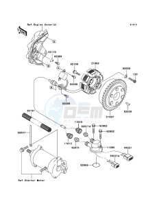 JET SKI 800 SX-R JS800ABF EU drawing Generator