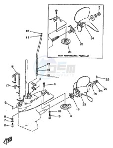 60FEO-60FETO drawing LOWER-CASING-x-DRIVE-2