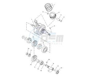 WR X 125 drawing CRANKSHAFT