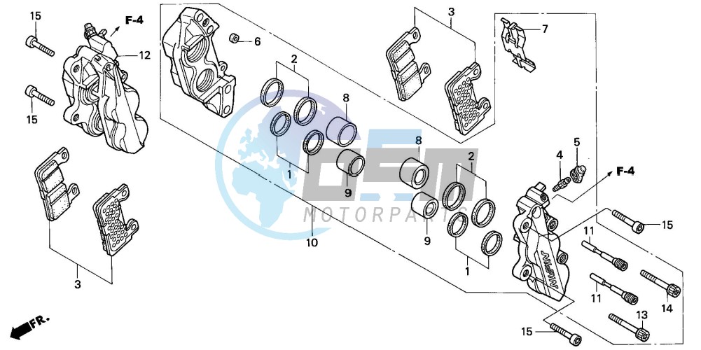 FRONT BRAKE CALIPER