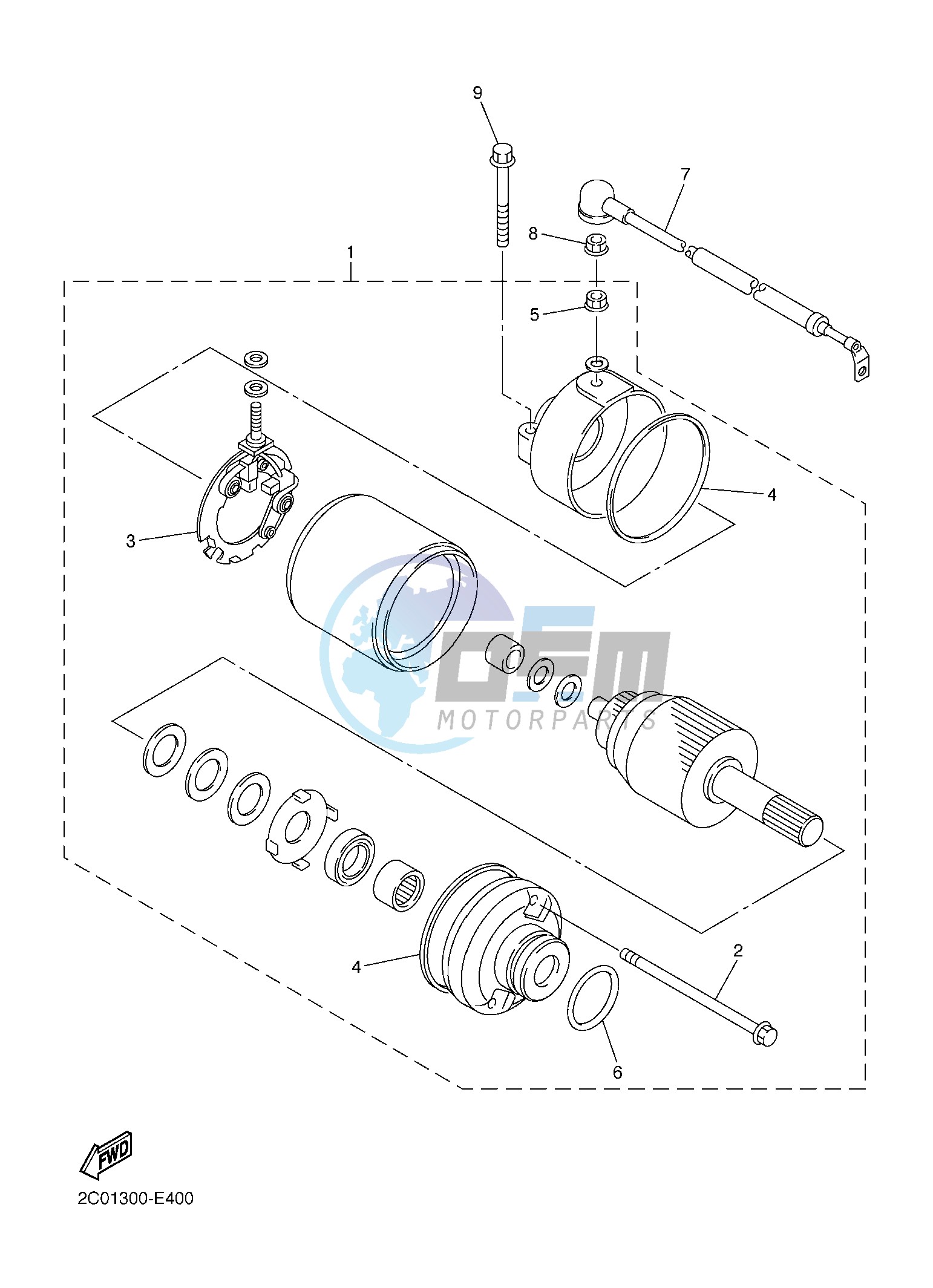 STARTING MOTOR