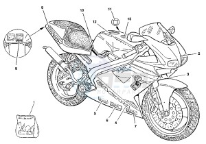 MITO EVOL.125 drawing EMBLEMS MITO EV YELLOW FLY