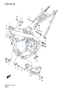 RMX450 drawing FRAME