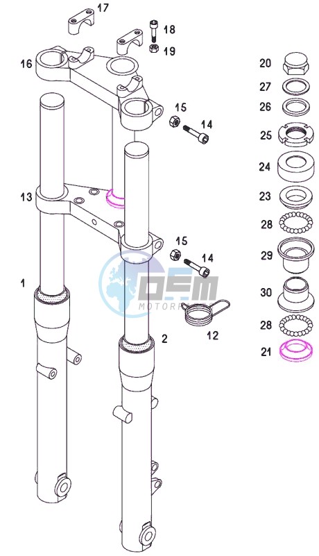 Front fork