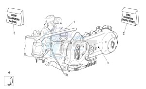 Sport City Street 300 4t 4v e3 drawing Engine