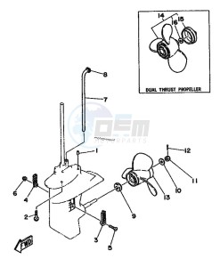 6C drawing LOWER-CASING-x-DRIVE-2