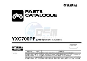 YXC700E VIKING VI EPS (2US5) drawing .1-Front-Page