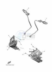 CZD300-A XMAX 300 TECH MAX (BY36) drawing STARTING MOTOR