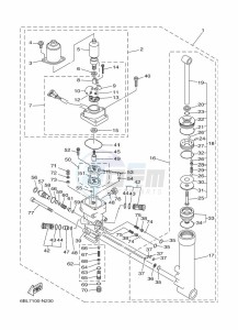 F30BETS drawing POWER-TILT-ASSEMBLY