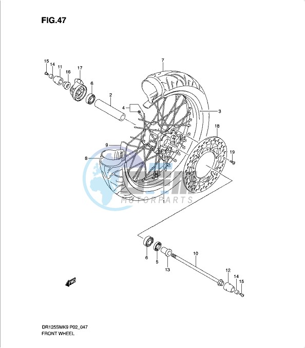 FRONT WHEEL