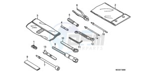 ST1300A9 Australia - (U / ABS MME) drawing TOOLS