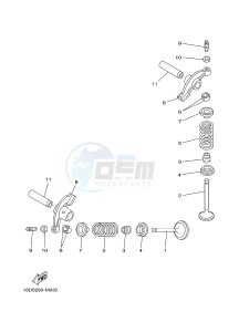 TT-R125 TT-R125LWE (2PTC) drawing VALVE