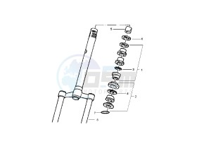 Runner VX-VXR 125-200 125 drawing Steering bearing ball tracks