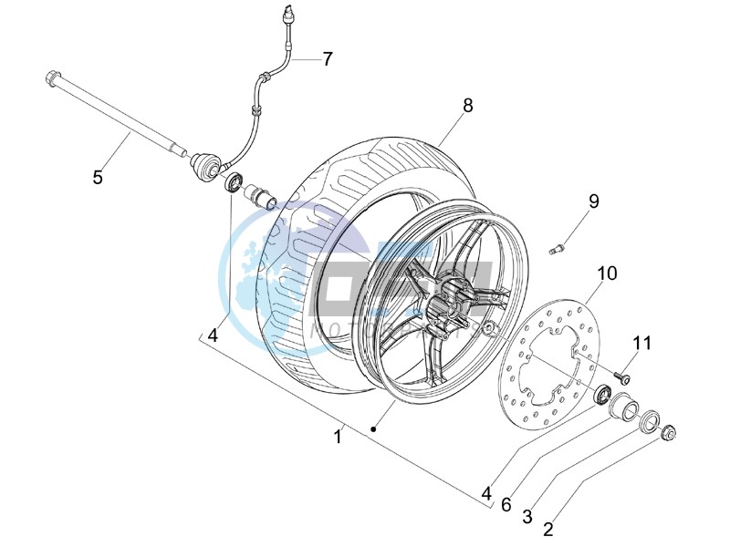 Front wheel