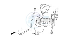 SGX50S drawing SPEEDOMETER