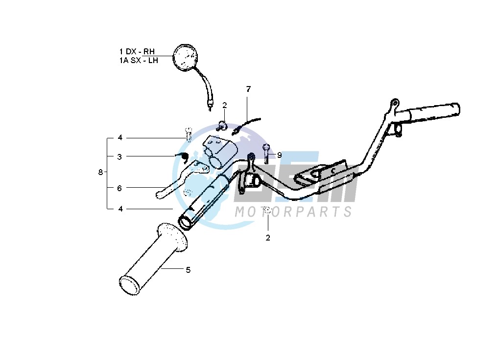 Rear brake control