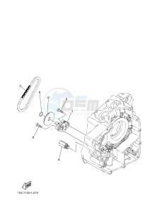 YFM300 RAPTOR 300 (1SC5) drawing OIL PUMP