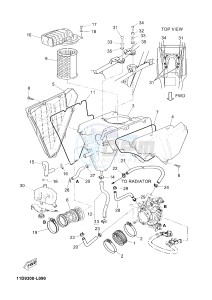 XT660Z TENERE (2BD6 2BD6 2BD6) drawing INTAKE