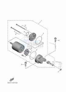 YXF1000EW YX10FPAM (B4J5) drawing STARTING MOTOR