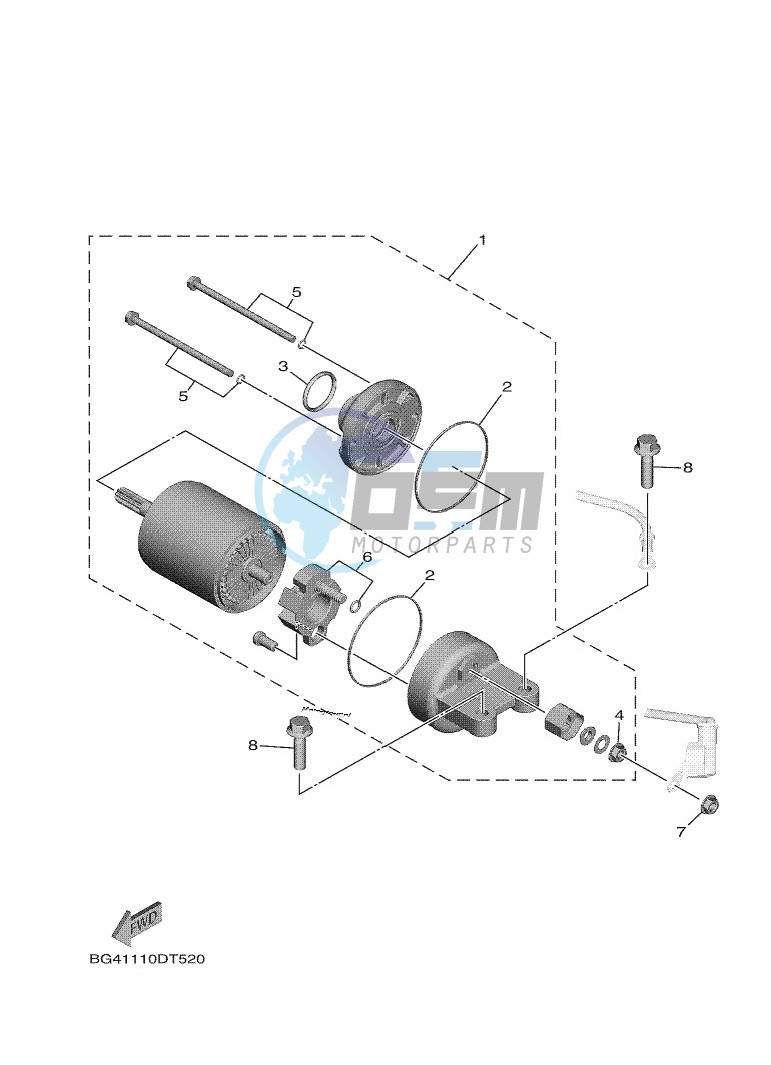 STARTING MOTOR