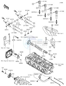 JET SKI SX-R JS1500AHF EU drawing Ignition System