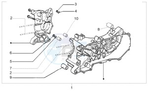 Liberty 50 2t RST ptt (AU-D) Austria - Germany drawing Crankcase