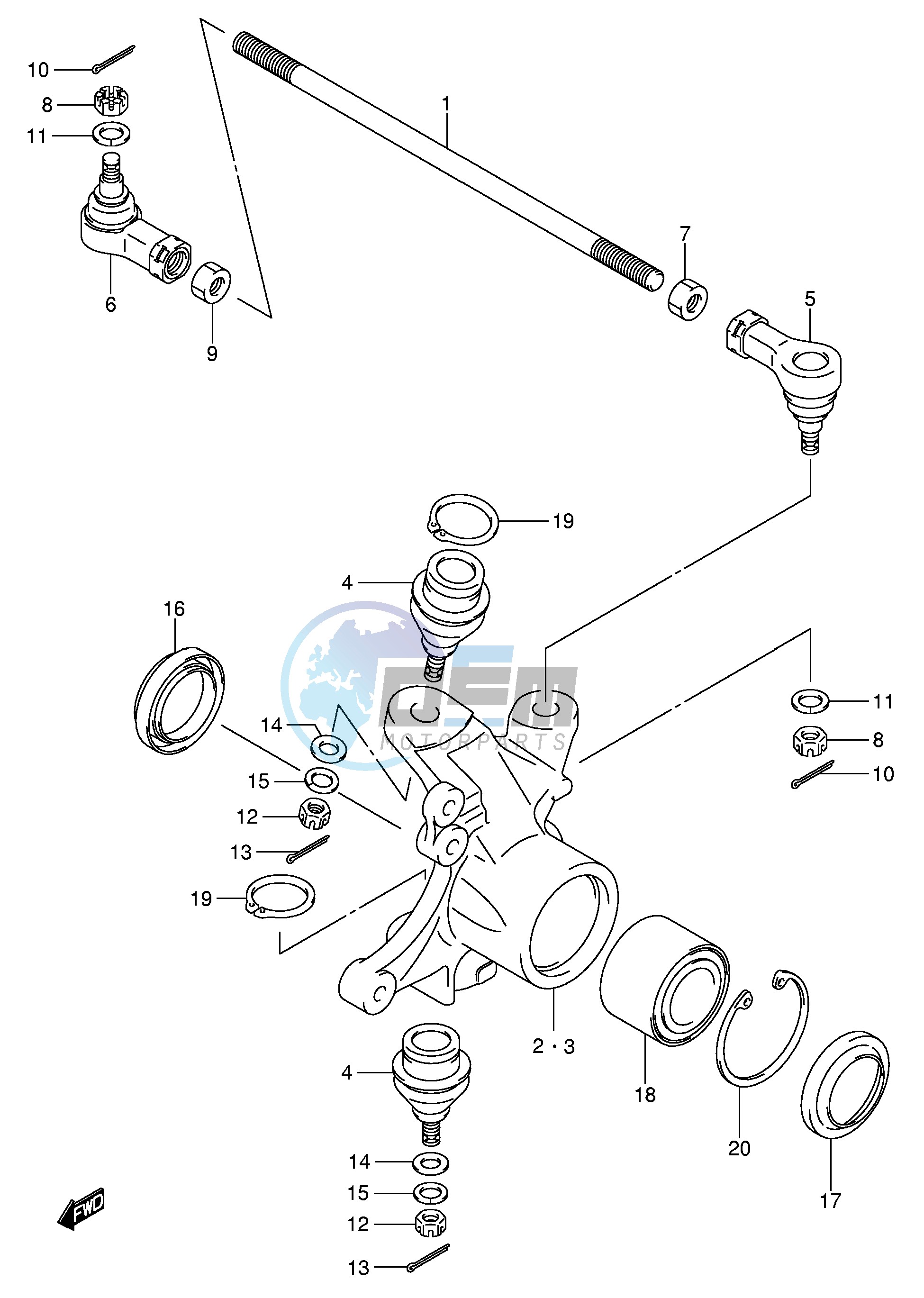 STEERING KNUCKLE