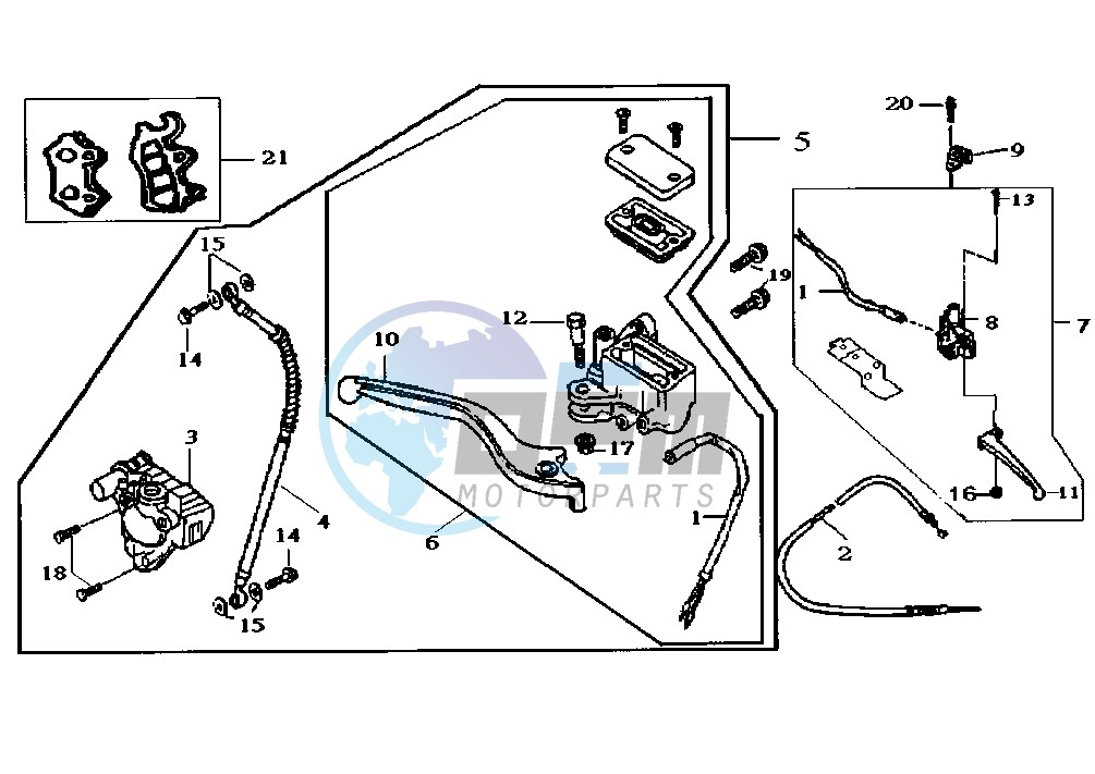 FRONT BRAKE SYSTEM