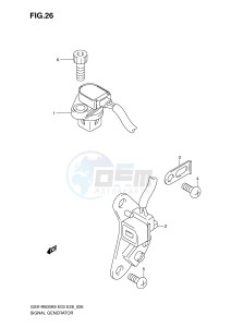 GSX-R600 (E3-E28) drawing SIGNAL GENERATOR