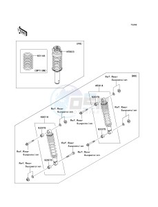 KAF 620 R [MULE 4010 TRANS4X4] (R9F-RAFA) R9F drawing SHOCK ABSORBER-- S- -