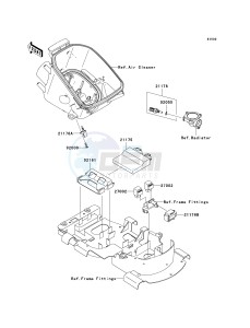 KVF 750 E [BRUTE FORCE 750 4X4I NRA OUTDOORS] (E8F-E9FA) E8F drawing FUEL INJECTION