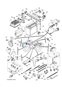 YFM700FWBD YFM70KPSH KODIAK 700 EPS SPECIAL EDITION (B328) drawing ELECTRICAL 1