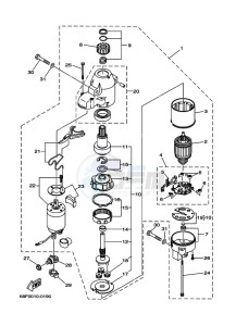 LZ200N drawing STARTING-MOTOR