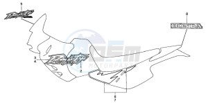 NX500 DOMINATOR drawing MARK