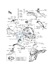 Z800 ZR800AFF FR GB XX (EU ME A(FRICA) drawing Fuel Tank