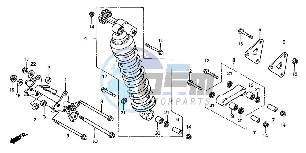 REAR CUSHION (XL1000V)