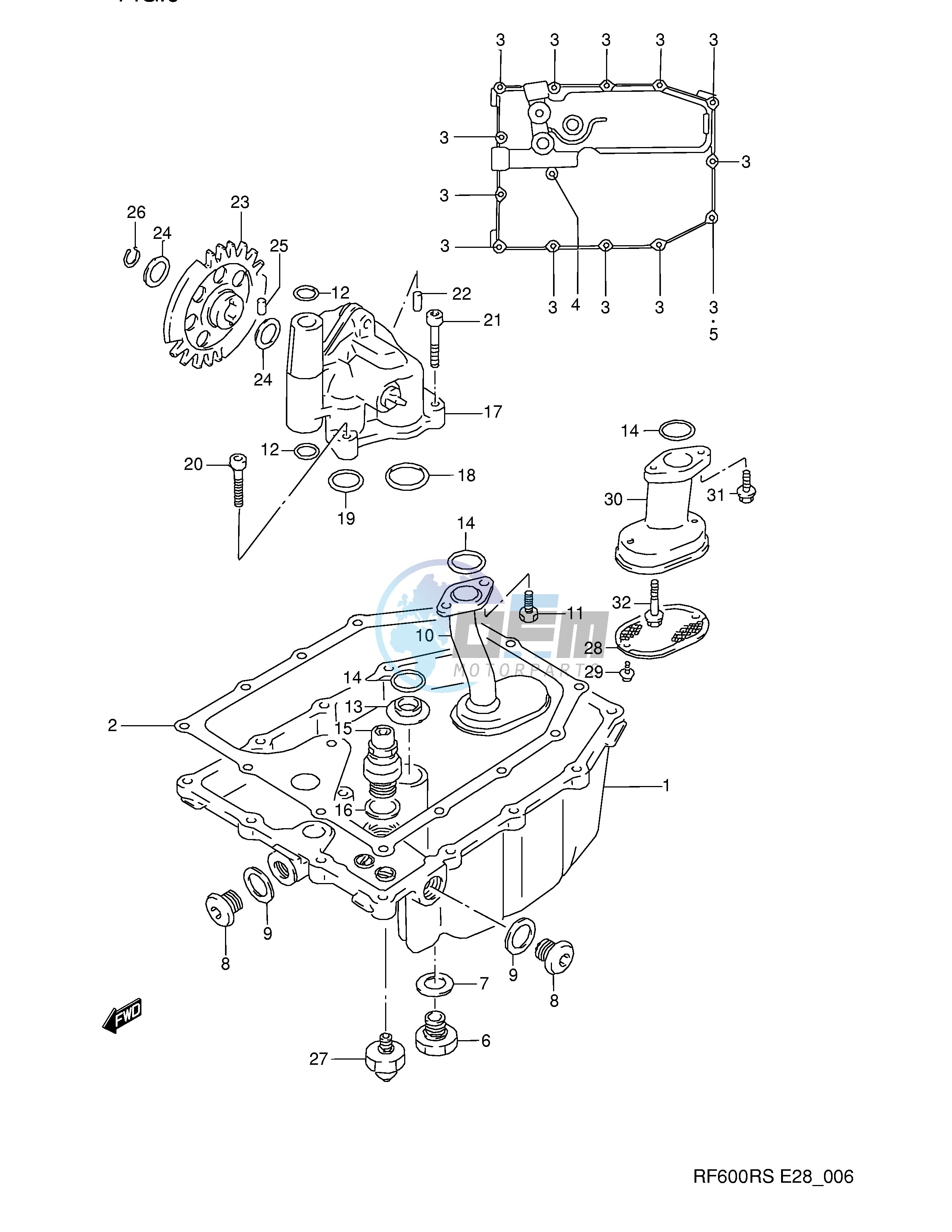 OIL PAN - OIL PUMP