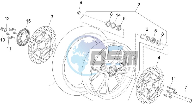 Front wheel