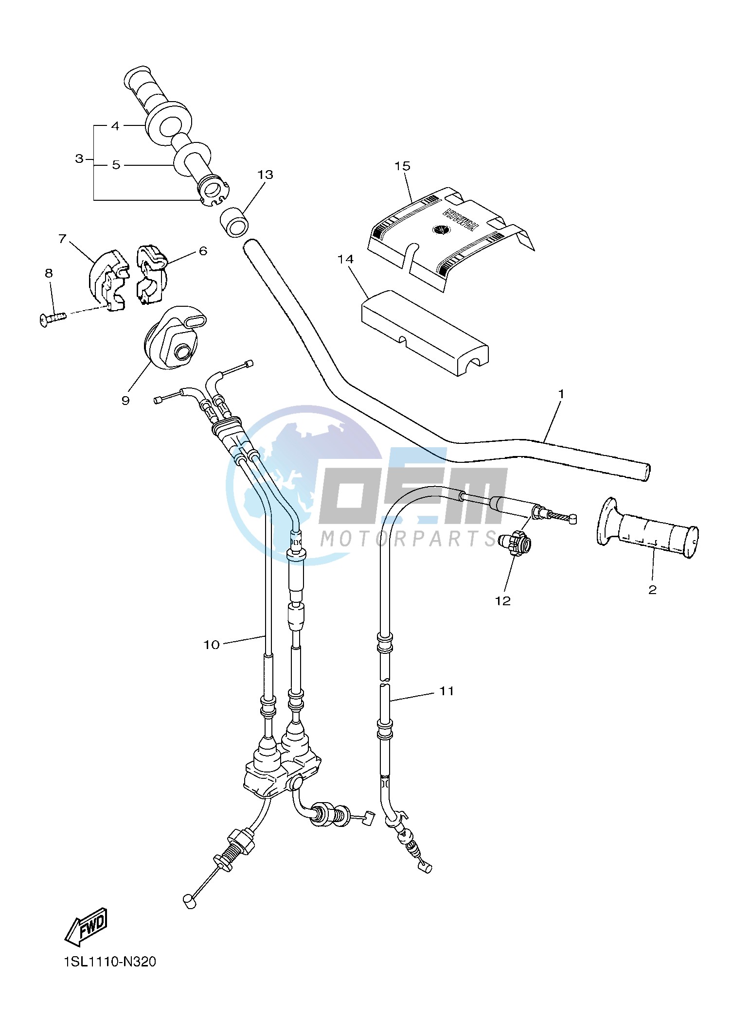 STEERING HANDLE & CABLE