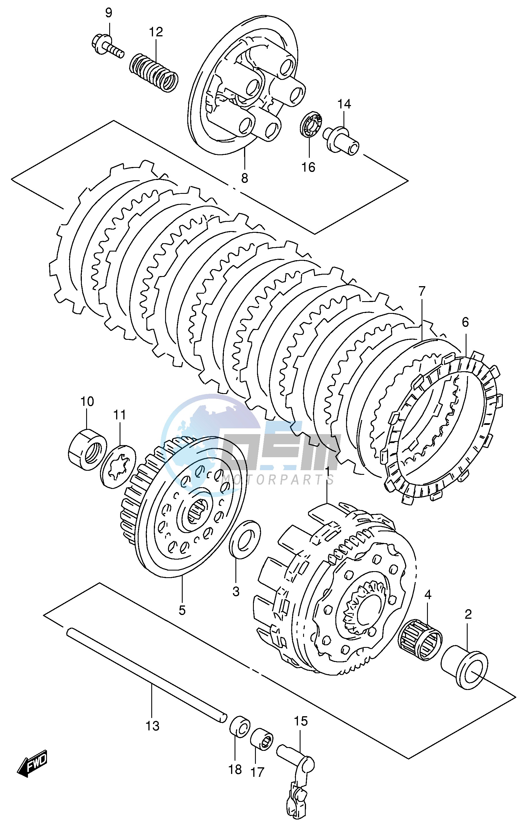 CLUTCH (MODEL W X Y)