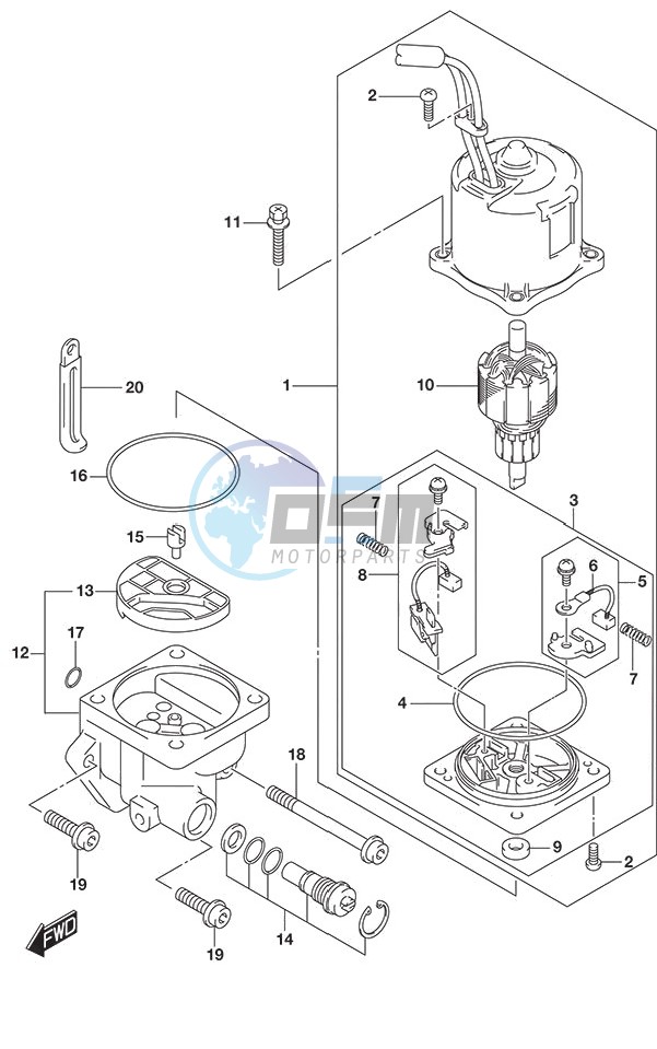 PTT Motor (DF 250S)