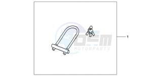 CBR1000RR9 Korea - (KO / SPC) drawing U-LOCK