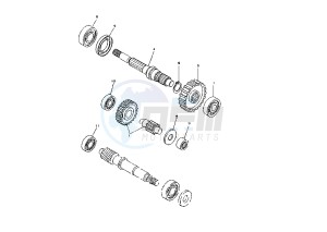 YP E MAJESTY 125 drawing GEAR GROUP