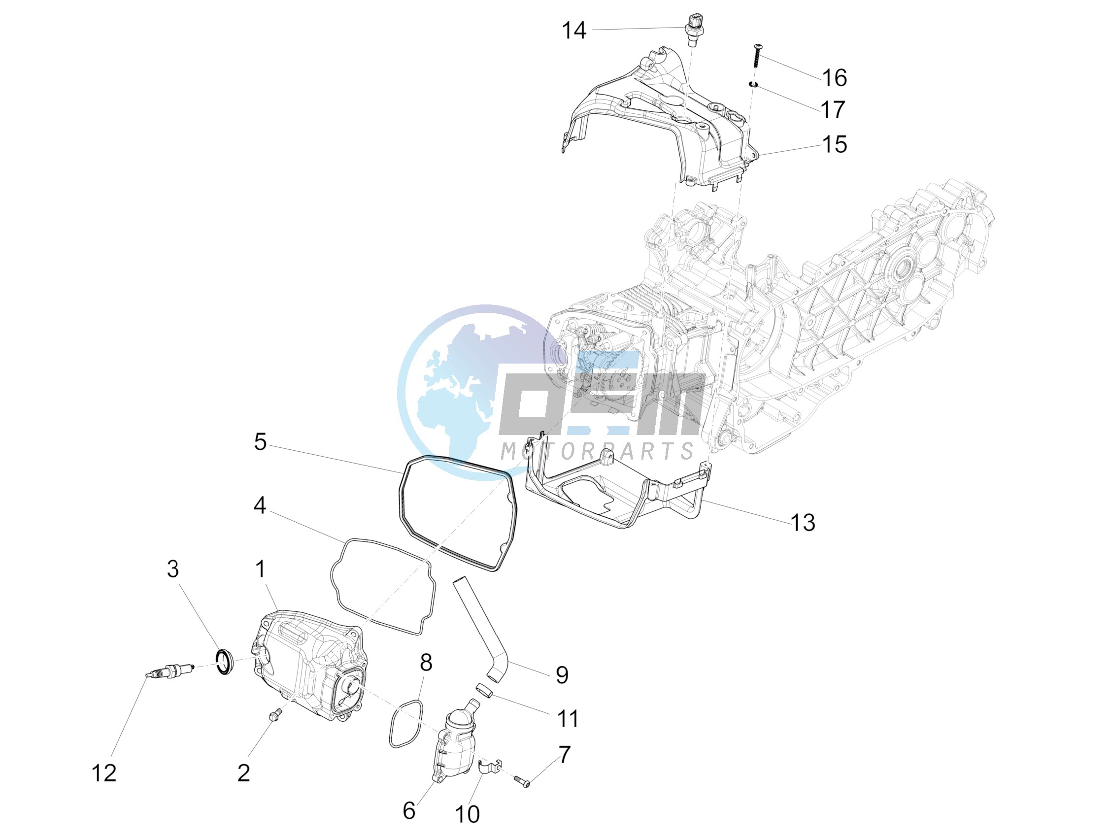 Cylinder head cover