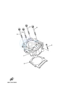 YXM700E YX70MPP (BHFF) drawing CYLINDER