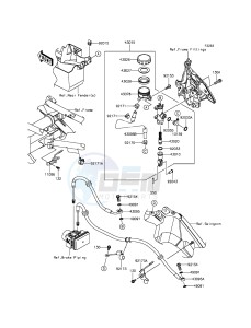 VERSYS_650_ABS KLE650FFF XX (EU ME A(FRICA) drawing Rear Master Cylinder