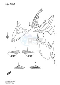 UK110NX ADDRESS EU drawing FRONT LEG SHIELD