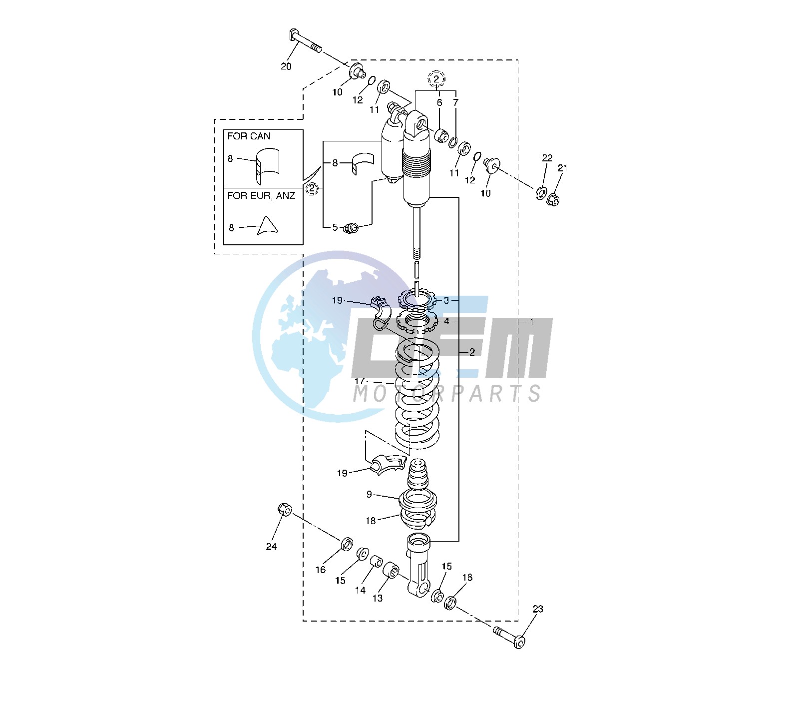 REAR SHOCK ABSORBER